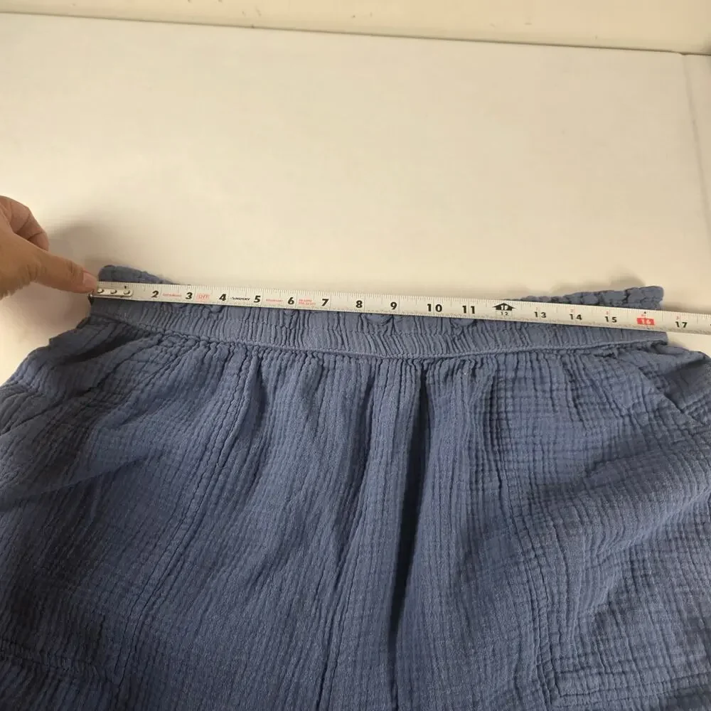 Aerie gauzy wide-leg cotton pants . Size XL. Ret. $59